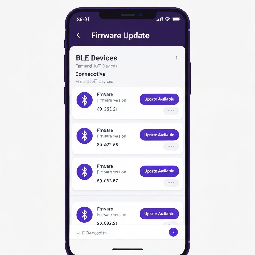 OTA BLE Firmware Update